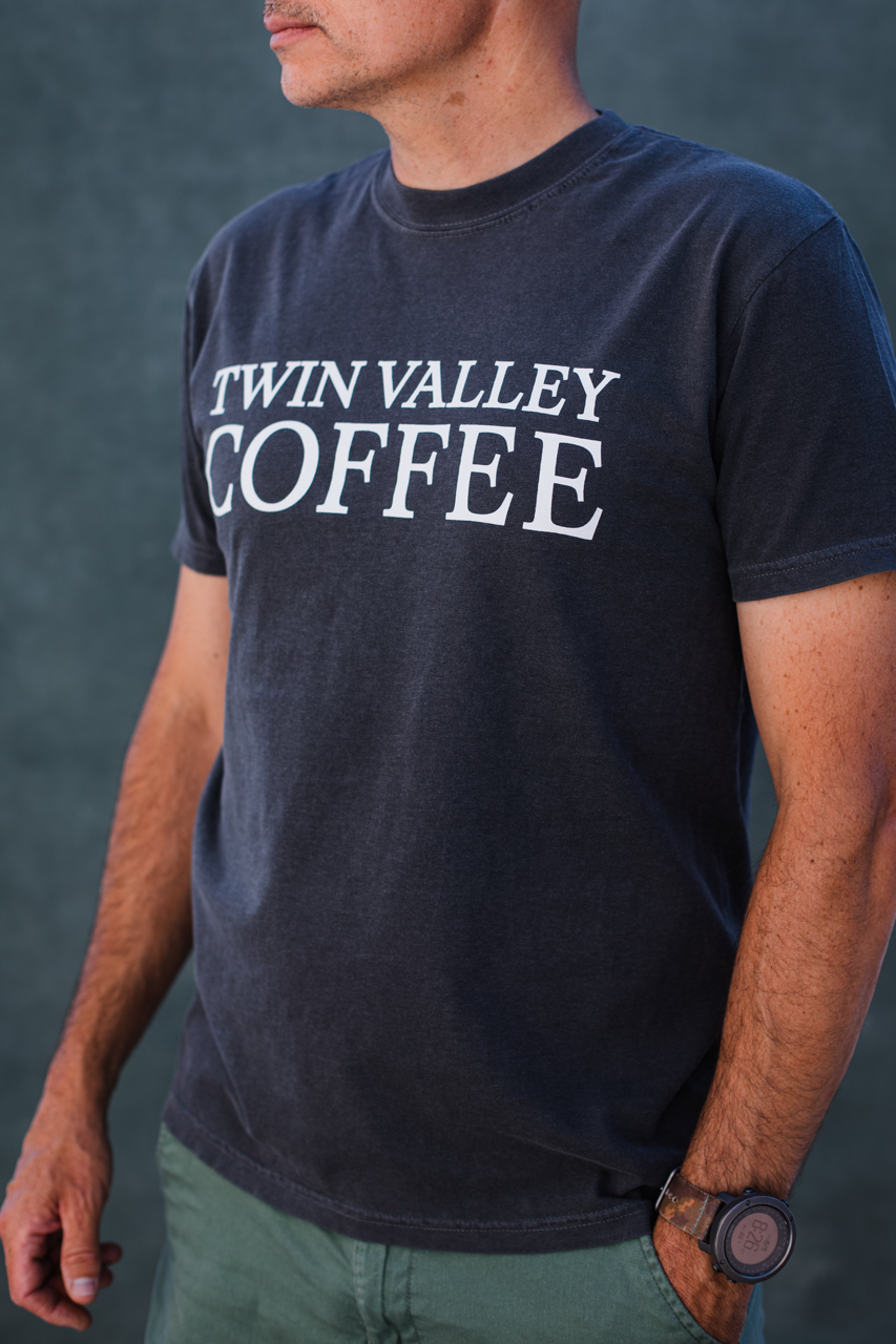 Classic Gray Tee – Twin Valley Coffee