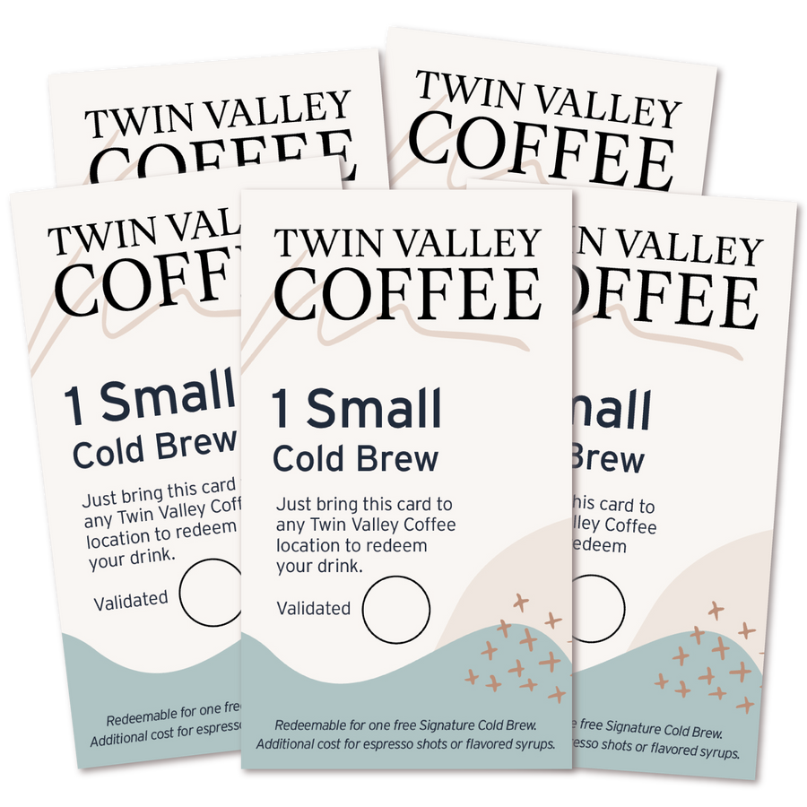 Cold Brew Gift Cards