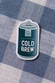 TVC Cold Brew Can Sticker