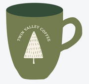 Christmas Green Mug Sticker