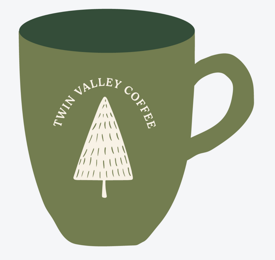 Christmas Green Mug Sticker