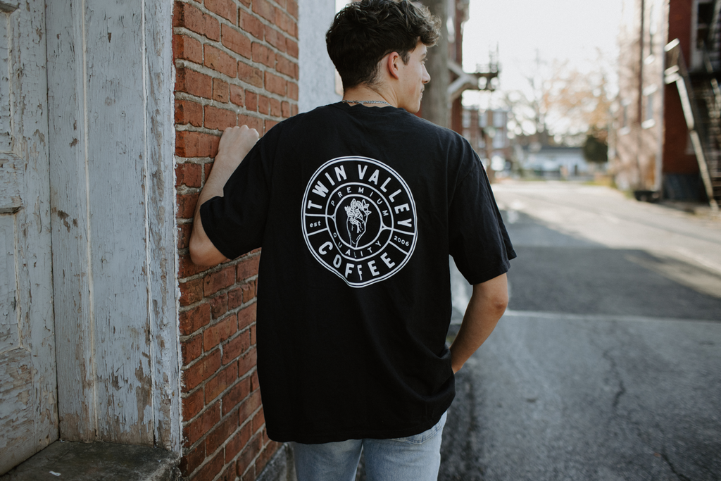 Everyday Black Tee – Twin Valley Coffee