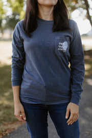 Denim Longsleeve Pocket Tee