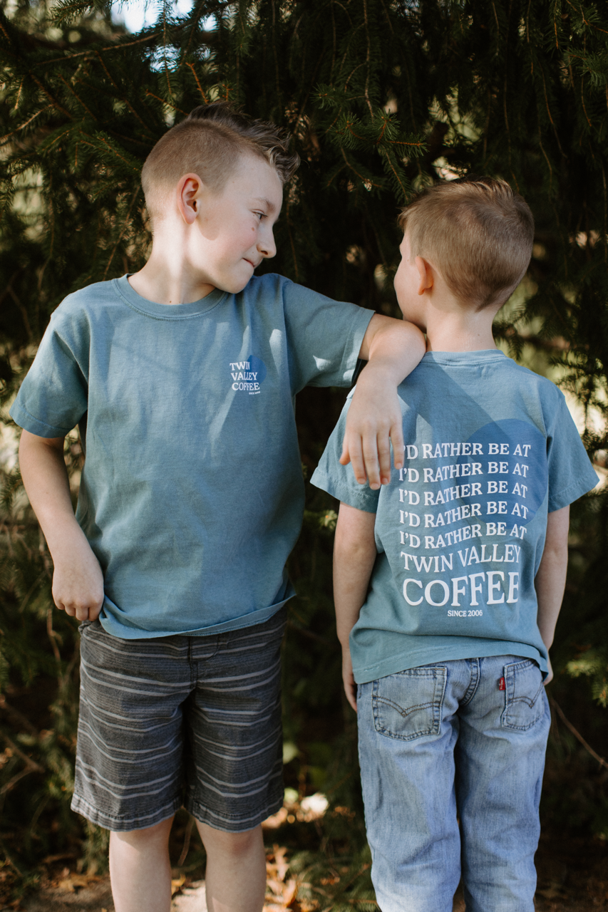 Ice Blue Kids Tee