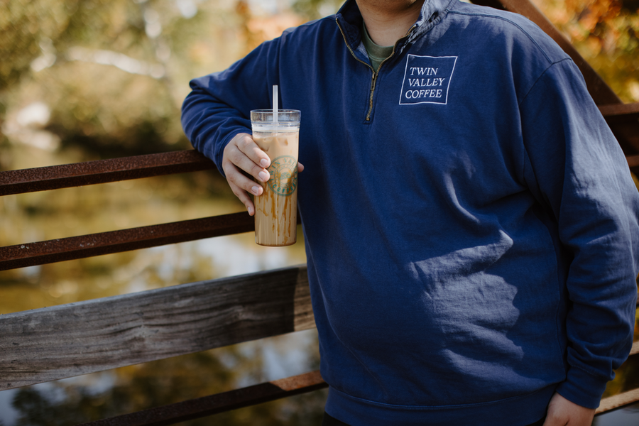 True Blue Quarterzip