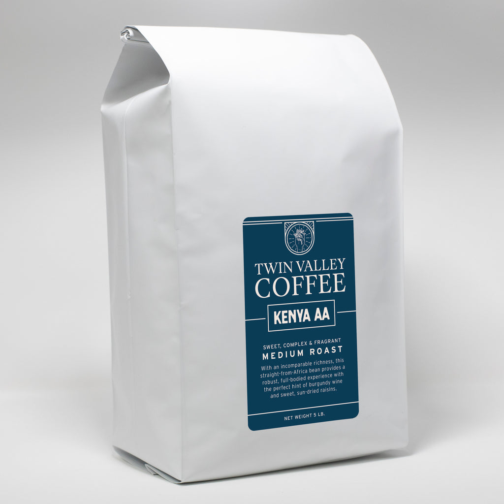 Kenya AA Coffee Beans – Sweet, Complex & Fragrant | Twin Valley Coffee