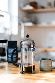 French Press Bundle • Winter Coffee Tin, French Press, Diner Mug