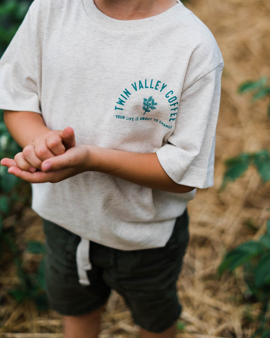 Child Ivory Pocket T